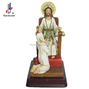 Antiguo poli resina religiosa católica <span class=keywords><strong>casa</strong></span> decoración <span class=keywords><strong>Mary</strong></span> estatuas - Product Image 3