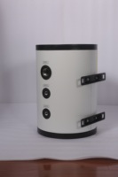 Chauffe-eau domestique à pompe à chaleur avec grande surface d'échange, chauffage au gaz, solaire et électrique, réservoir de stockage et de tamponnage