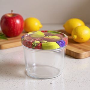 Pot à visser avec couvercle, lot de 6 bouteilles et bocaux de rangement - Product Image 3