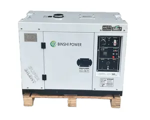 Bán buôn nước làm mát máy phát điện động cơ 7kW 10kw12kw15kw18kw20kw đánh giá điện mini DIESEL Marine Máy phát điện im lặng loại mở loại