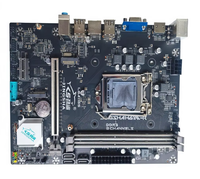 Nouvelle vente flash, carte mère de bureau JS H61M-K, 2e/3e génération, M-ATX, chipset Intel H61, LGA1155, SATA, M.2, double emplacement DDR3 RAM pour PC