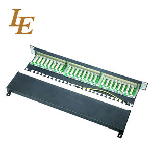 Panel de Conexiones para Montaje en Rack LE P2448 con Múltiples Puertos y Organizador de Cables Cat6 CAT5e 1U, Cable de Red Ethernet para Computadora - Product Image 2