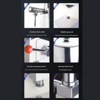 Machine à verre haute performance en acier inoxydable pour liquides visqueux (boissons, produits chimiques, shampoings, miel, huiles, eau pure, gels) 1mm