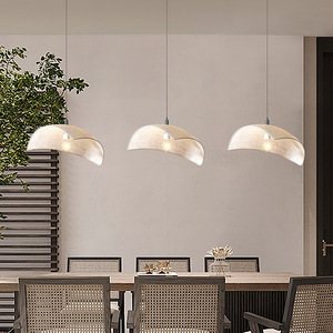 Lampe suspendue de designer nordique, forme ovale, LED E27, commande par interrupteur, pour restaurant, bar, hôtel, café, éclairage - Product Image 3