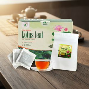 ชาใบบัวแห้งบริสุทธิ์ NMPT ชาสมุนไพรออร์แกนิกเพื่อสุขภาพและการควบคุมน้ำหนัก - Product Image 1