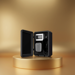 Nouvelle boîte de protection pour chargeur de véhicule électrique extérieur Xunuo Xunuo003 Octagon, étanche, antirouille, murale, noire, 7 kW, grande capacité pour véhicules électriques - Product Image 1