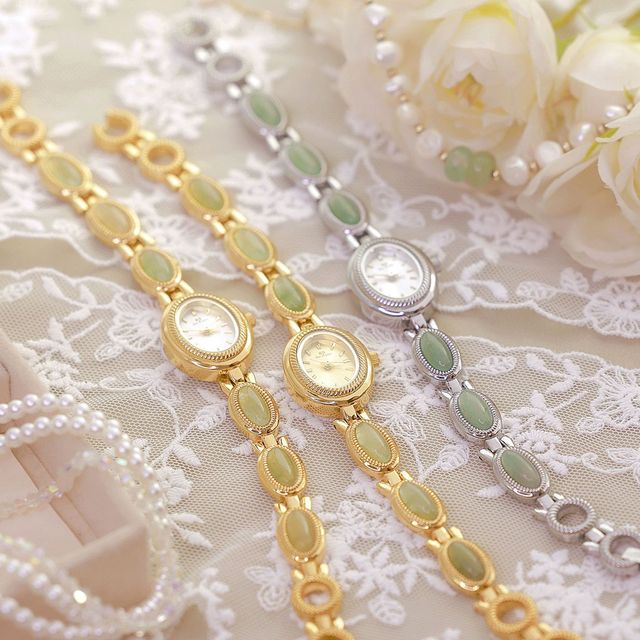 QUARTZ WATCH BS New Best-selling Watch Factory Direct Sale, New Chinese-style Ancient Hetian Jade Style Chain FA1835