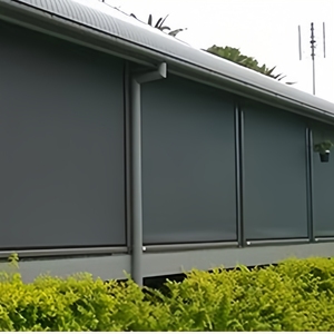 Pare-soleil <span class=keywords><strong>pour</strong></span> <span class=keywords><strong>extérieur</strong></span> Zip Track Roller Blind Pare-soleil UV Protect Deck Patio Gazebo Privacy Roller Pergola Fabric Material Zipper Screen - Product Image 3