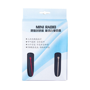 วิทยุสื่อสารแบบคล้องหู Leixen Mini Walkie Talkie Uhf400 480 พร้อมฟังก์ชั่นการโทรกลุ่ม สำหรับร้านเสริมสวย โรงแรม ร้านอาหาร - Product Image 5