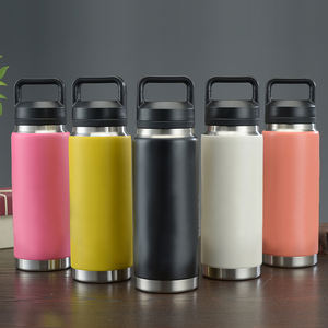 Vacío térmico Deporte Botella de agua Vaso de viaje Acero inoxidable Durable - Product Image 2