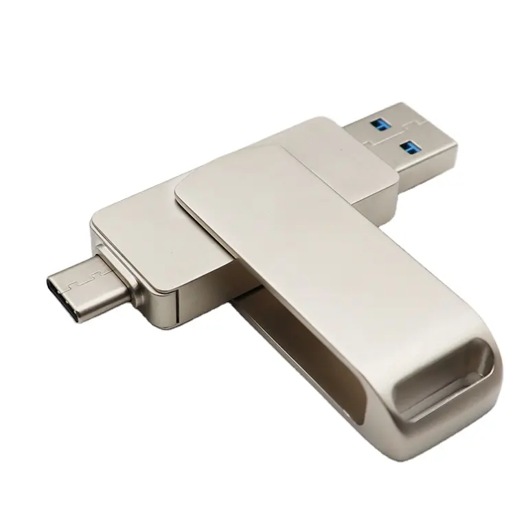 2023 yeni varış tip-c Metal USB c Flash sürücü 2.0 3.0 U Disk özel LOGO bellek sopa 4GB 128GB 256GB 1TB OTG USB sopa