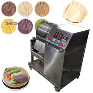 Máquina eléctrica para hacer crepes de Manila, máquina automática para hacer injera continua, moldeador de panqueques y Sambosa etíopi - Product Image 4
