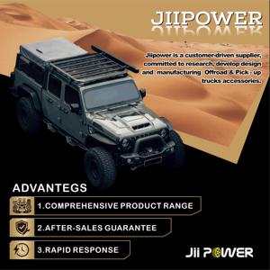 Parachoques Trasero Negro Mate de Alta Calidad con Barra Protectora y Luz para Jetour G700 - Product Image 6