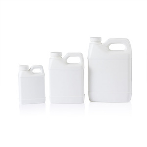 Nhà Máy Cung Cấp OEM 250Ml 500Ml <span class=keywords><strong>1000Ml</strong></span> Màu Trắng Nhựa F-Phong Cách Bình HDPE Hóa Chất Lỏng <span class=keywords><strong>Container</strong></span> Với Vít Cap - Product Image 1