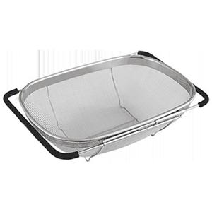 Égouttoir de cuisine rétractable moderne en acier inoxydable pour vaisselle, baguettes, légumes et fruits - Usage hôtelier - Product Image 4