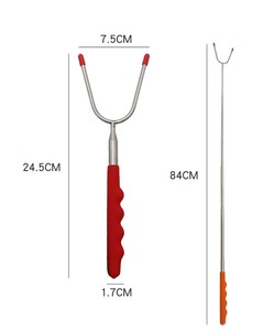 Spiedini Telescopici per Marshmallow 34 Pollici, Attrezzi per Barbecue, Accessori per Braciere, Forchette per Grigliare - Product Image 2