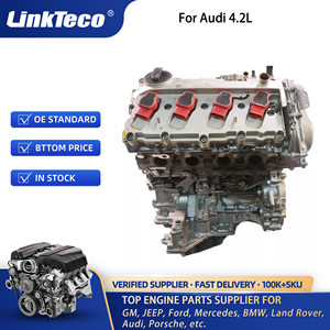 Ensemble de bloc-cylindres Long moteur Linkteco pour Audi A6 <span class=keywords><strong>C6</strong></span> A8 D3 4.2L V8 FSI Benzin BVJ Quattro 079100032 079100032X 350 <span class=keywords><strong>PS</strong></span> - Product Image 2