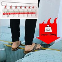 Support de rideau en forme de U pour rideau à bulles - Polyester écologique, design moderne pour salons, utilisation toutes saisons, confort durable
