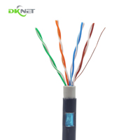 Produsen Kabel Jaringan Gigabit Luar Ruangan CAT5E FTP Berkualitas Tinggi Harga Bagus CAT5E Ftp 305m Kabel Ethernet CAT5E