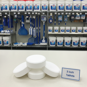 E20260228 Nouvelle production <span class=keywords><strong>de</strong></span> produits chimiques pour piscines, comprimés nettoyants <span class=keywords><strong>de</strong></span> 3 pouces pour les États-Unis - Product Image 1