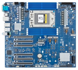 GIGABYTE MH53-G40 เมนบอร์ด AMD Ryzen Threadripper <span class=keywords><strong>PRO</strong></span> 9000 7000 WX STR5 E-ATX เมนบอร์ด 8DDR5 6PCIe Gen5 X16 - Product Image 1