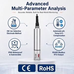 Analizador de Amoníaco en Línea JISA Ammol, Sensor de Nitrógeno Amoniacal, RS485 Modbus, IP68, pH, Temperatura - Product Image 2
