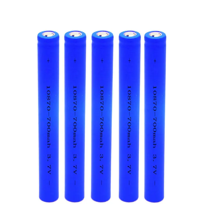 Penna Laser lampada batteria strumento di bellezza 3.7V 10870 700mAh batteria cilindrica ricaricabile al litio