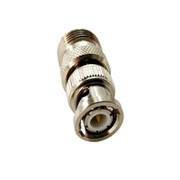 Connecteur Mâle BNC 50 Ohms pour Applications Industrielles, Adaptateur Jack Femelle UHF SO239, Connecteur Coaxial RF