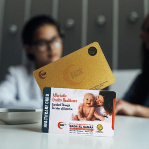 Tarjetas de <span class=keywords><strong>seguro</strong></span> médico/sanitario RFID de PVC impresas personalizadas con interfaz de comunicación NFC para membresía y pago - Product Image 1