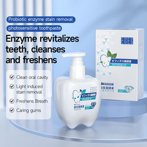 Dentifrice probiotique Bright up Soins bucco-dentaires pour adultes Crestt <span class=keywords><strong>Enzyme</strong></span> Dentifrice pour soulager les dents sensibles - Product Image 3