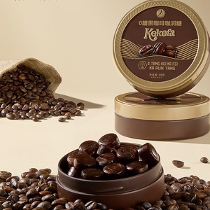 Caramelos Duros Prensados con Sabor a <span class=keywords><strong>Café</strong></span> Sin Azúcar Personalizados en Lata (80g) Fabricación por Contrato de Fábrica OEM - Product Image 6
