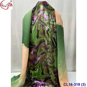 Robes pour filles Lisami de haute qualité, élégantes, en tissu de soie de chiffon métallique, douces et luxueuses, noires et blanches, Dirac Garbasar Maqbal Toob - Product Image 4