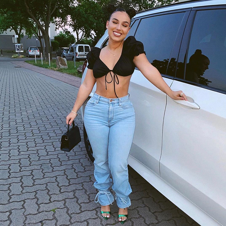 Venta al por mayor ropa vaquera para mujer-Compre online los mejores ropa  vaquera para mujer lotes de China ropa vaquera para mujer a mayoristas |  Alibaba.com