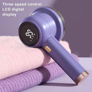 DS4880 가정용 휴대용 애완 동물 제모 USB 충전식 직물 면도기 디지털 디스플레이가있는 전기 보푸라기 제거제 - Product Image 5