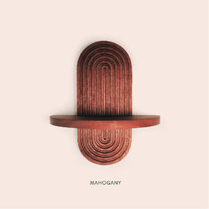 Milieu du siècle moderne Boho Art déco mural flottant en bois étagère <span class=keywords><strong>plante</strong></span> support vanité fourre-tout-supports de rangement et supports - Product Image 6