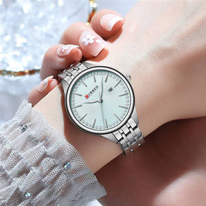 Montres à quartz pour femmes CURREN 9099, mode, étanches, bracelet en acier inoxydable, mouvement japonais, montres-bracelets avec date, montre pour femmes - Product Image 6