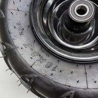 Pneus ATV sans chambre à air 16x8.00-7 neufs OEM, 205/55-7, 200/55-7, en caoutchouc naturel, pour scooters de mobilité pour personnes âgées