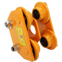 1 tonne 3 tonnes 5 tonnes i beam plain wheel roller heavy cargo geared trolley for chain hoist