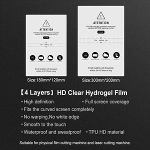 Haute Qualité Hydrogel TPU Film Protecteur D'écran pour Téléphones Mobiles Usine En Gros avec Machine De Dé<span class=keywords><strong>coupe</strong></span> Cutter - Product Image 6