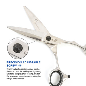 6 Pouces Professionnel Ciseaux De Coupe De Cheveux Ciseaux De Coiffeur Graisse Large Lame Salon De Beauté 9Cr13 Ciseaux De Coiffure - Product Image 5