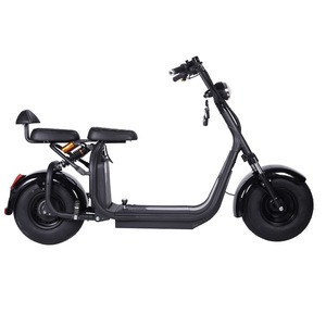 Scooter eléctrico X7 Harley con capacidad de carga de 160 kg, motor sin escobillas, neumático ancho, asiento para adultos, vehículo de movilidad unisex. - Product Image 3