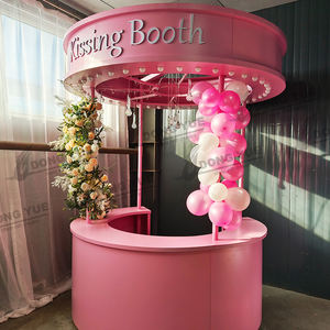 Usine Pice personnalisé extérieur détachable Photo <span class=keywords><strong>Booth</strong></span> décor mariage baiser cabine pour la décoration - Product Image 3