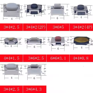 Aiconnecting 250pcs bền xúc giác đẩy nút chuyển đổi cho chìa khóa xe điều khiển từ xa phổ tự động sửa chữa các bộ phận - Product Image 5