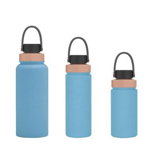 High-quality Appearance Stainless Steel Insulated Water <b>Bottle</b> with Wide-mouth Design and Latest Model Handle Cup Cap - Product Image 6