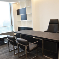 Bureau de direction de luxe en bois massif, personnalisé, prix direct usine, haute qualité, pour directeur/manager/CEO, 2026