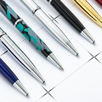 Nouveau style de stylo à bille en métal, vente en gros, tactique d'extérieur, autodéfense, multifonctionnel ; Modèle HH-419, idéal pour la promotion