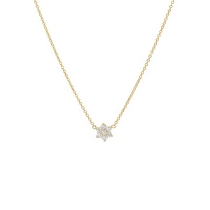 Nuevo Collar con Colgante de Flor Chapado en Oro de 14k, Joyería de Plata de Ley 925, Exquisito, Moderno, Lindo y Pequeño - Product Image 4