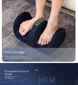 Chất lượng cao Shiatsu chân massager với điều khiển từ xa sử dụng nhà điện nhào ấm áp nóng giảm bê xoa bóp - Product Image 4