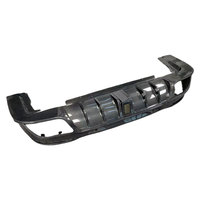 Diffuseur de pare-chocs arrière en fibre de carbone MS Style avec embouts d'extension pour benz W166 Gls450 Sport Gls63 2020-2026