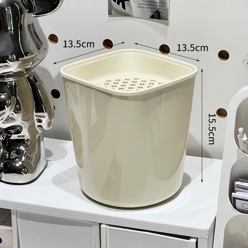 Blanco Cremoso [Cubo de Té de Escritorio]